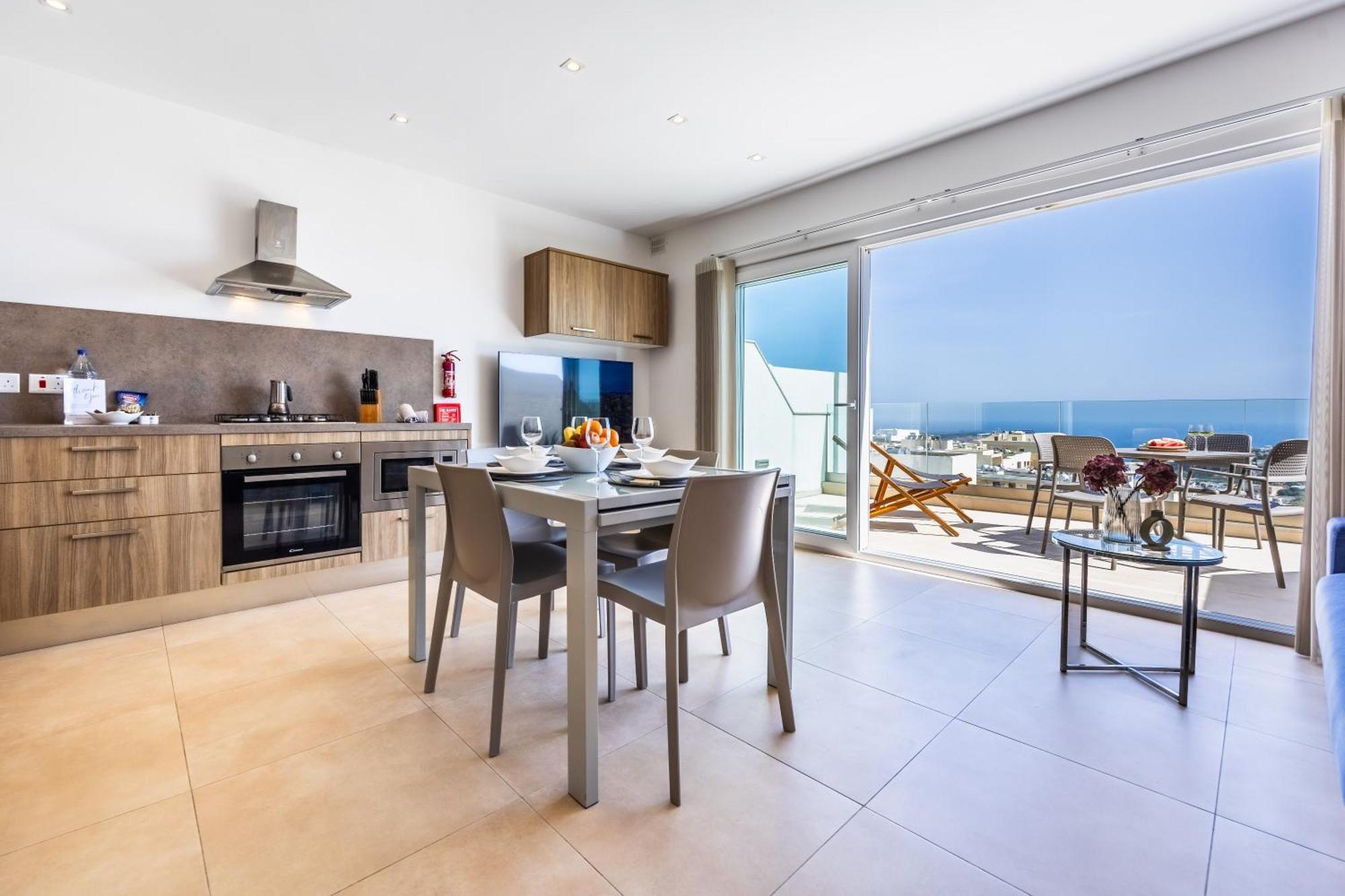 TheLodge-Mellieha2BEDhugeTERRACEseaviewFLAT 7 Exterior foto